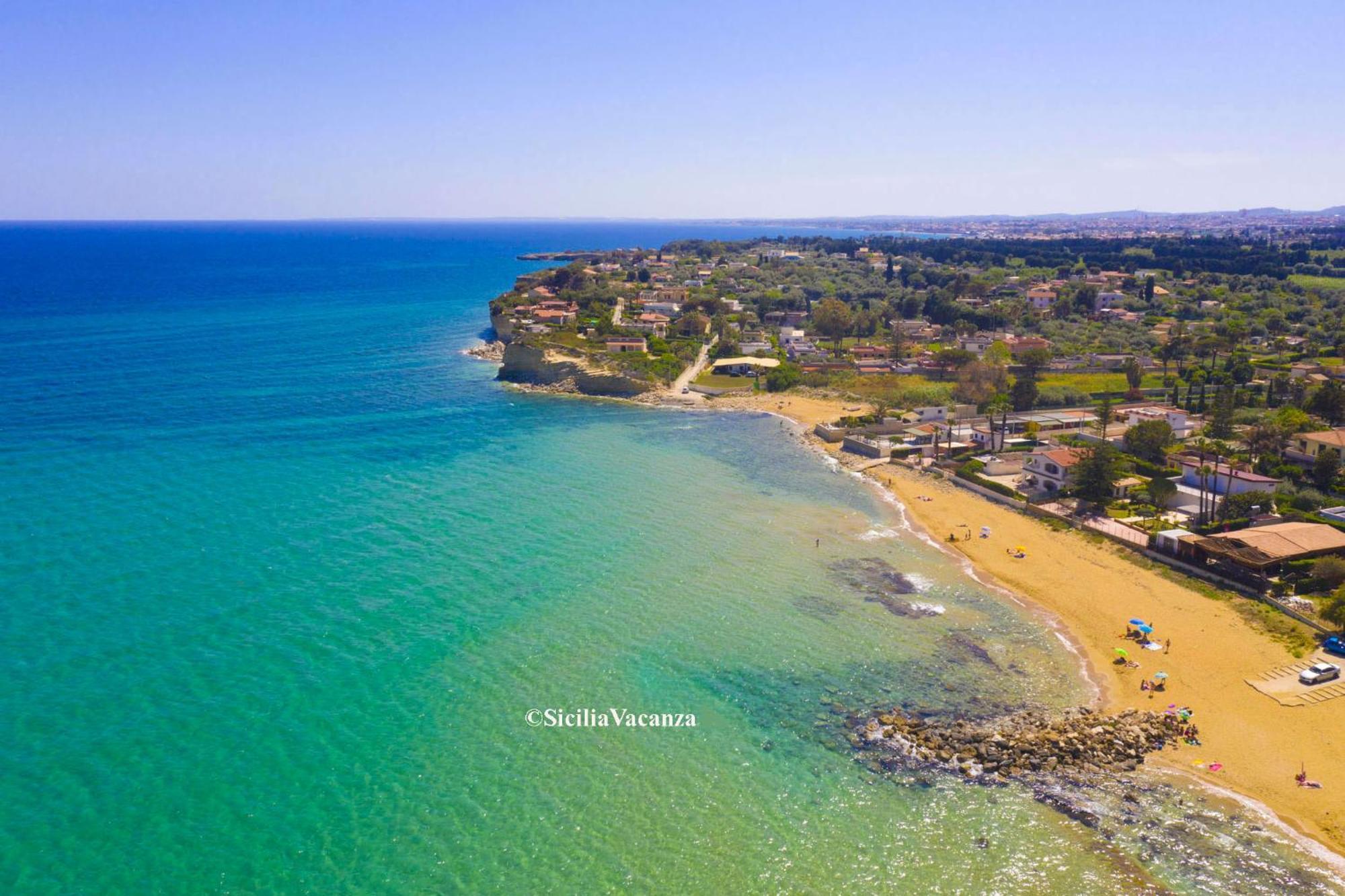 Villa Nisa Apartment Sea View Fontane Bianche Eksteriør bilde